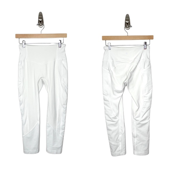 lululemon | All The Right Places Crop II *23" White 6 - Picture 2 of 10